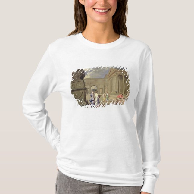 Camiseta Paisaje clásico (Anverso)