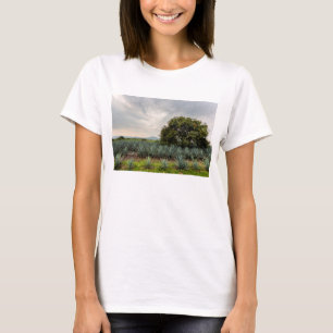 Camiseta Paisaje con agavo azul