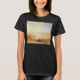 Camiseta Paisaje con bahía de un río distante de Joseph Tur