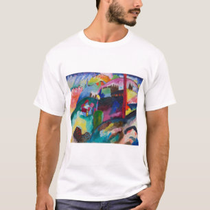 Camiseta Paisaje con chimenea de fábrica, Wassily Kandinsky