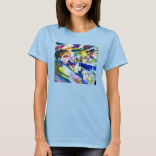 Camiseta Paisaje con lluvia de Wassily Kandinsky