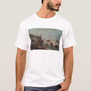 Camiseta Paisaje con un canal