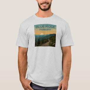 Camiseta Paisaje de Blue Ridge Parkway
