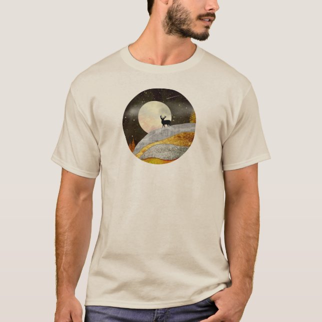 Camiseta Paisaje de Deer Moon (Anverso)