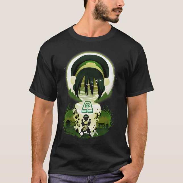 Camiseta Paisaje de Earthbender (Anverso)