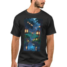 Paisaje de ensueño inspirado en Ghibli