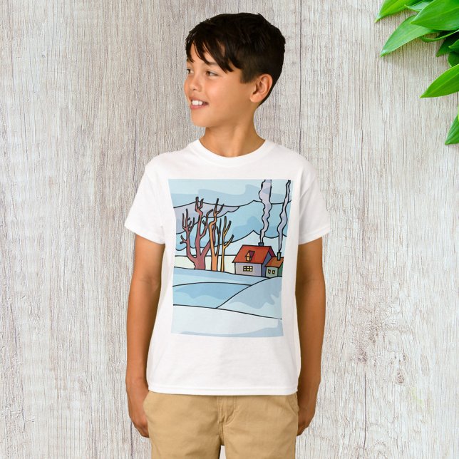 Camiseta Paisaje de la Casa de Invierno (Subido por el creador)