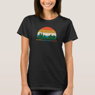 Camiseta Paisaje de la ciudad de Filadelfia Vecino de Sunse