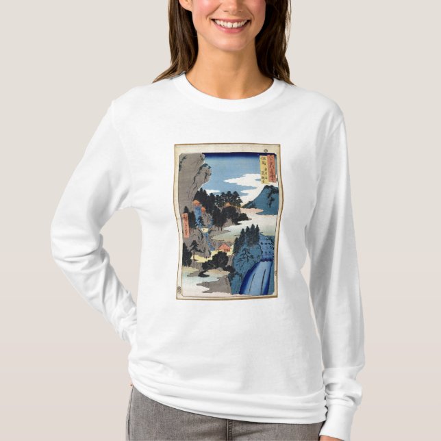 Camiseta Paisaje de la montaña (Anverso)