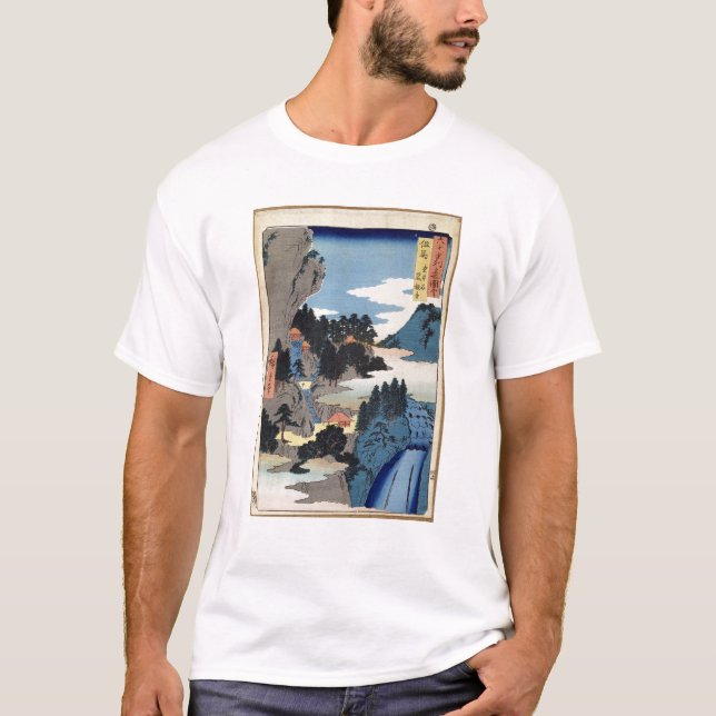 Camiseta Paisaje de la montaña (Anverso)