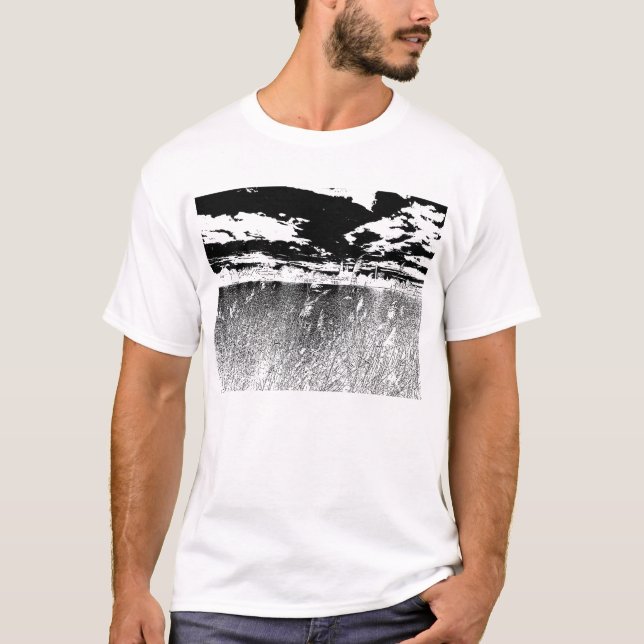 Camiseta Paisaje de la Naturaleza reuniéndose con la ciudad (Anverso)
