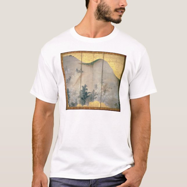 Camiseta Paisaje de la primavera (Anverso)