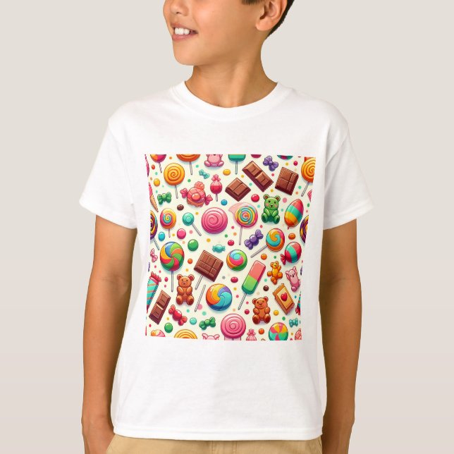 Camiseta Paisaje de las velas (Anverso)