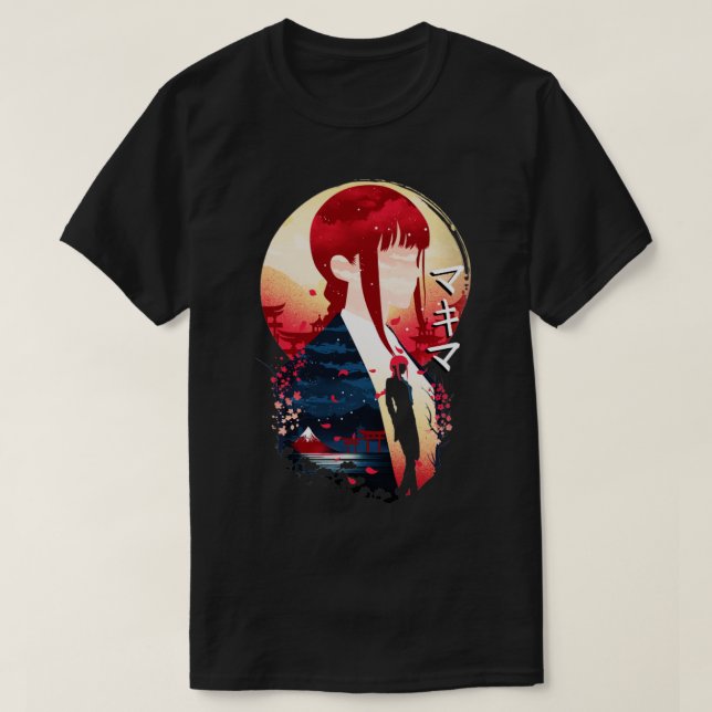 Camiseta Paisaje de Makima (Diseño del anverso)