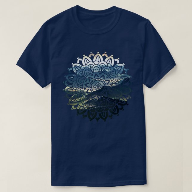 Camiseta Paisaje de Mandala (Diseño del anverso)
