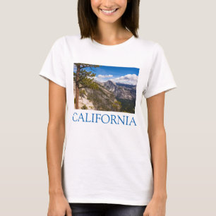 Camiseta paisaje de media doma, California