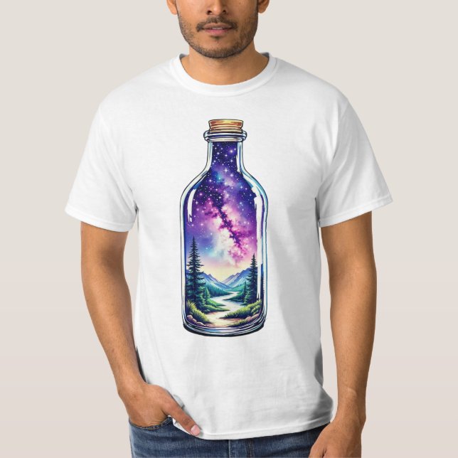 Camiseta Paisaje de montaña (Anverso)