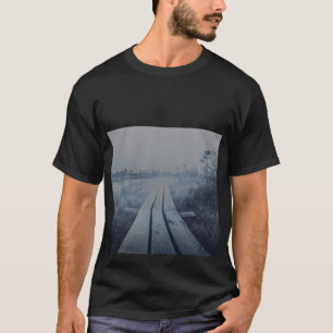 Camiseta Paisaje de oscilación de niebla