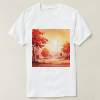 Camiseta Paisaje de otoño