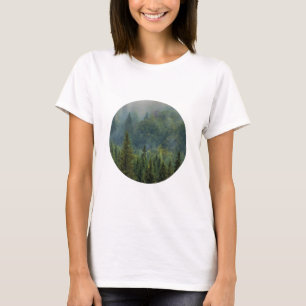 Camiseta Paisaje de pinos meridionales