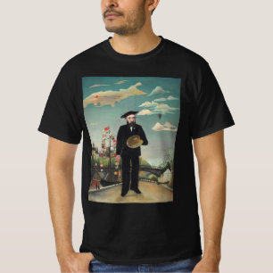Camiseta Paisaje De Retrato Mío 1890, Henri Rousseau