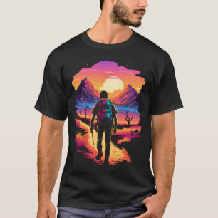Camiseta Paisaje de senderismo