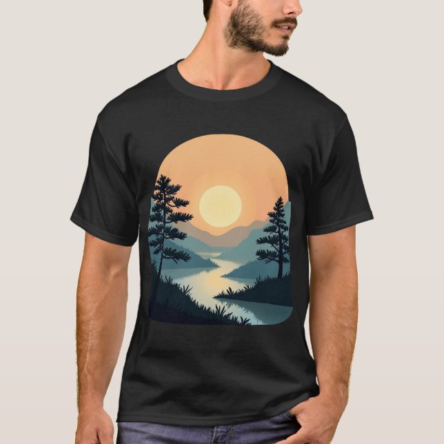 Camiseta Paisaje de Serene (Anverso)