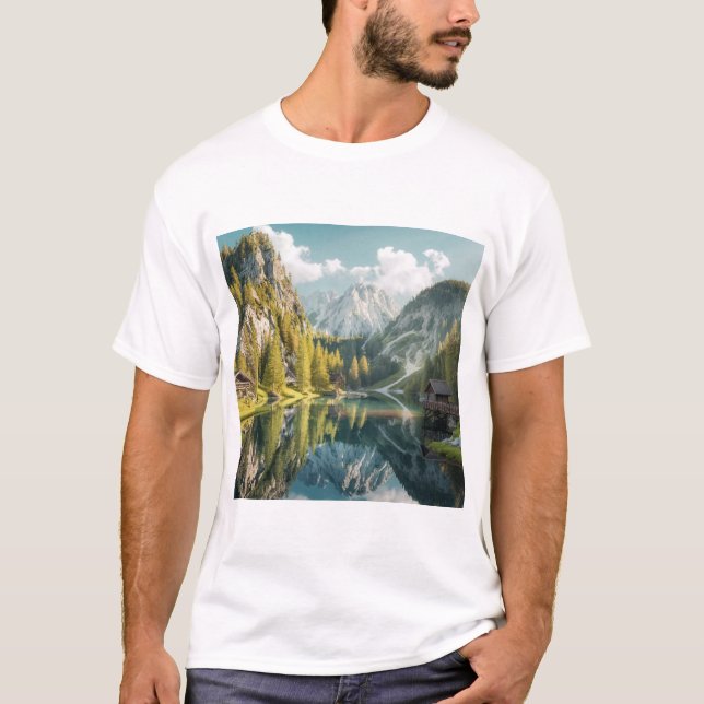Camiseta Paisaje de Serene (Anverso)
