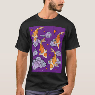 Camiseta Paisaje de sueños de koi celestiales