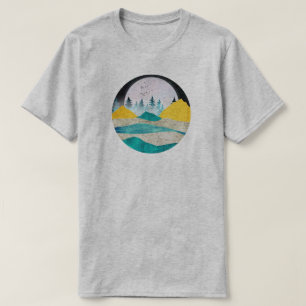Camiseta Paisaje de Supermoon Ascendiendo