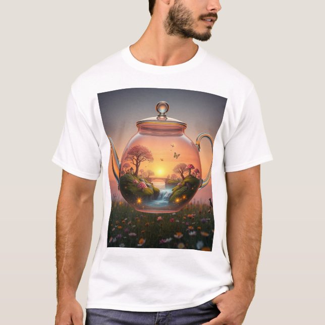 Camiseta Paisaje de Teapot 1 (Anverso)