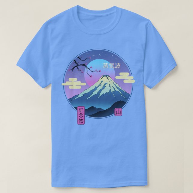 Camiseta Paisaje de Vapor (Diseño del anverso)