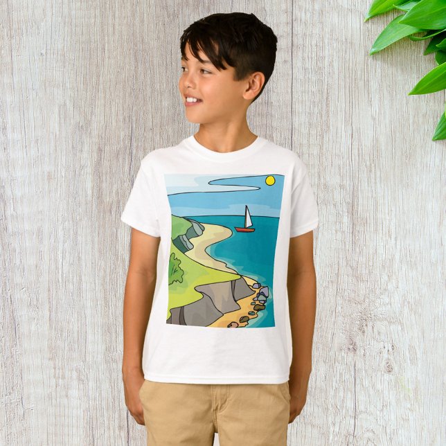 Camiseta Paisaje de vela (Subido por el creador)