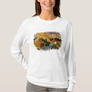 Camiseta Paisaje de Vincent van Gogh el   con la casa y el