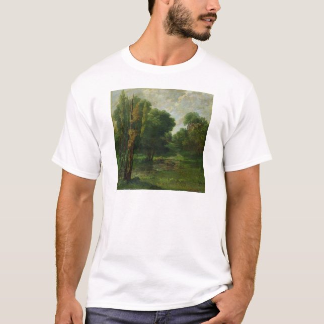 Camiseta Paisaje del bosque, 1864 (Anverso)