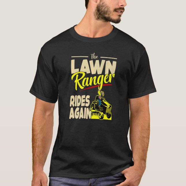 Camiseta Paisaje del cultivador de reactores de césped Trim (Anverso)