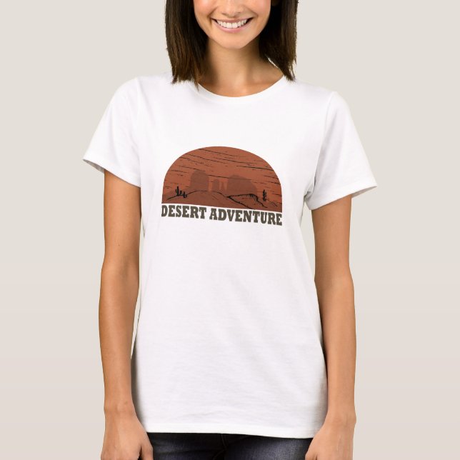 Camiseta Paisaje del desierto de Arizona Sedona (Anverso)