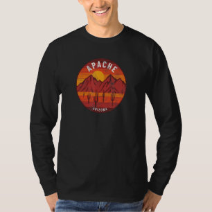 Camiseta Paisaje del desierto de Cactus Sunset de Apache Ar