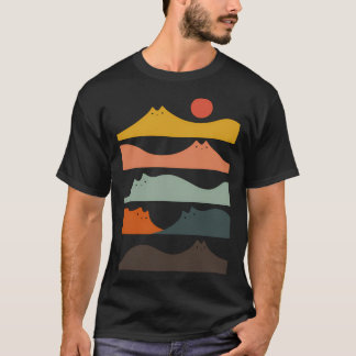 Camiseta Paisaje del gato 141