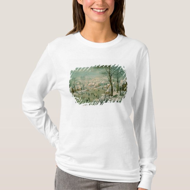 Camiseta Paisaje del invierno (Anverso)