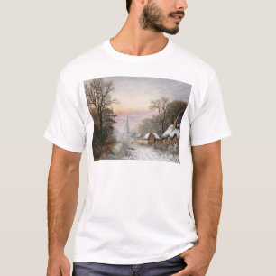 Camiseta Paisaje del invierno, 1869