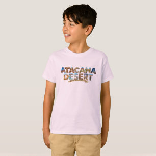 Camiseta Paisaje del lugar más seco de la Tierra, desierto