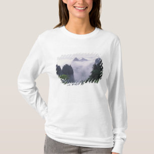 Camiseta Paisaje del monte Huangshan (Montaña Amarilla) en