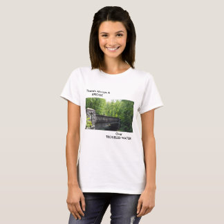 CAMISETA PAISAJE DEL PUENTE CON EL TEXTO