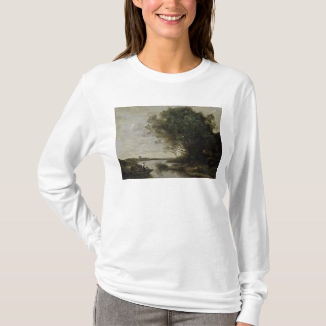 Camiseta Paisaje del río (Anverso)