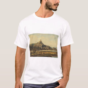 Camiseta Paisaje desde Trencin en Eslovaquia
