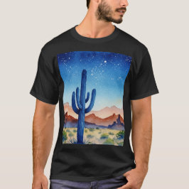 Camiseta paisaje desértico