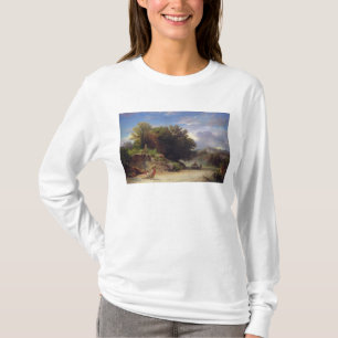 Camiseta Paisaje en las cercanías de Roma, 1853