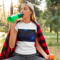 Paisaje espacial Stella Womens T-Shirt