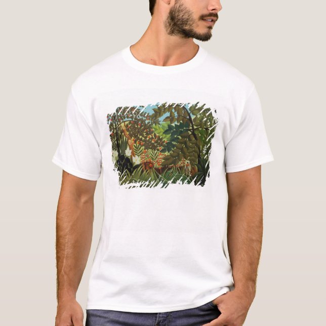 Camiseta Paisaje exótico (Anverso)